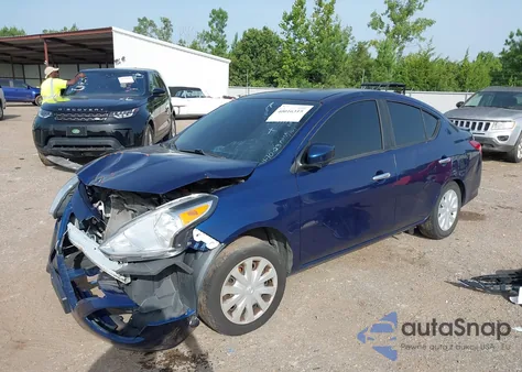 2018 Nissan Versa 1.6 Sv из США, поврежденный, VIN 3N1CN7AP0JL882202